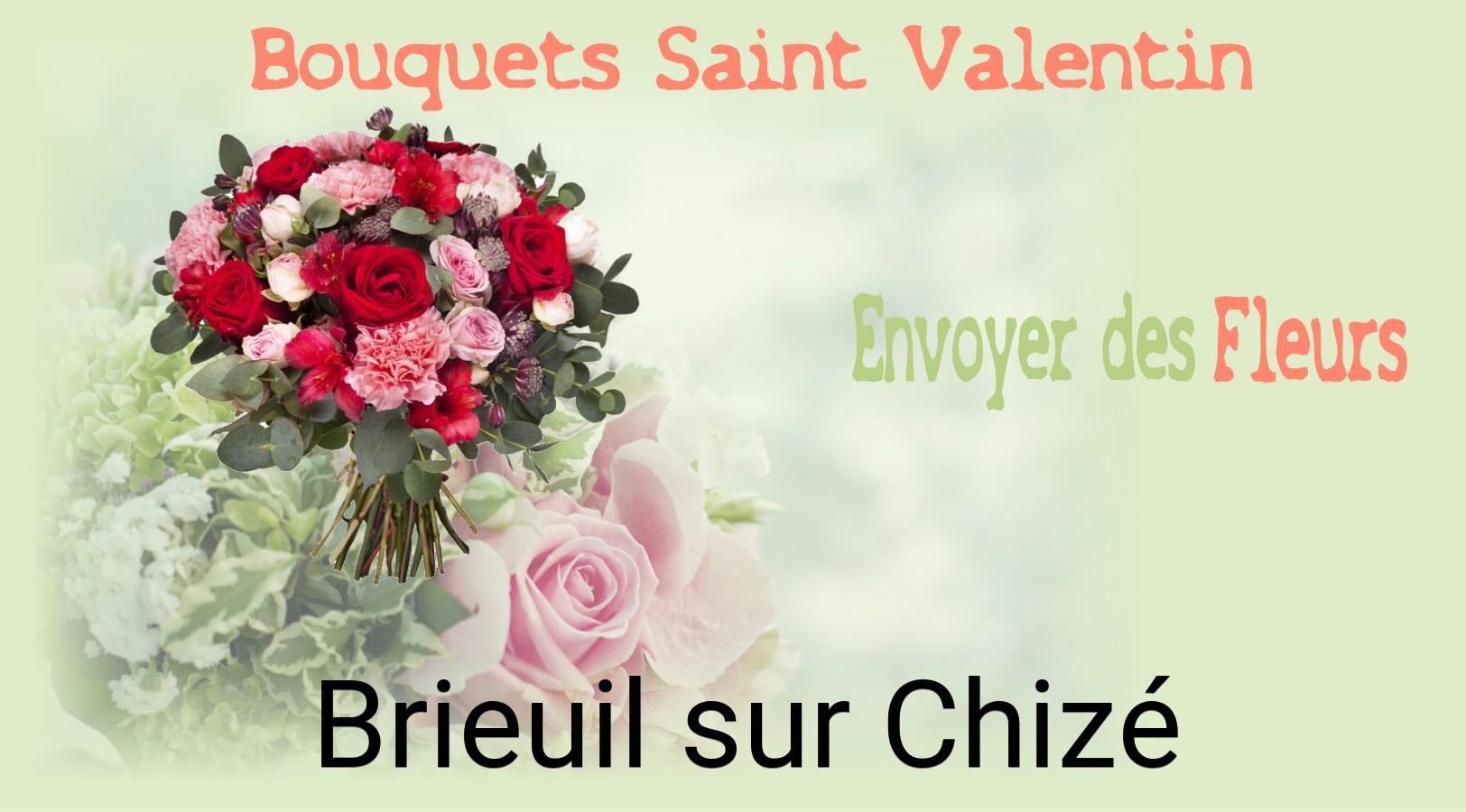 Roses de Saint-Valentin livrées à Brieuil-sur-Chizé